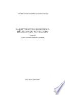 La letteratura romanesca del secondo Novecento