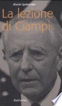 La lezione di Ciampi
