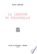 La lezione di Pirandello
