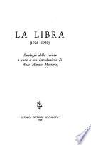 La Libra (1928-1930 [i.e. millenovecentoventotto-millenovecentotrenta]).