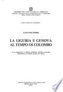 La Liguria e Genova al tempo di Colombo