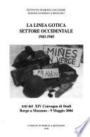La linea gotica settore occidentale, 1943-1945