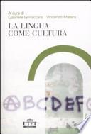 La lingua come cultura