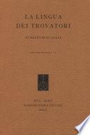 La Lingua dei trovatori