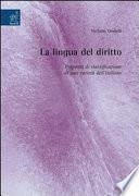 La lingua del diritto