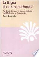 La lingua di cui si vanta amore