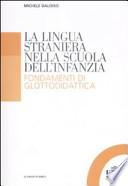 La lingua straniera nella scuola dell'infanzia