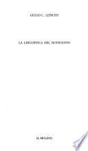La linguistica del Novecento