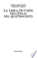 La lirica di corte nell'Italia del Quattrocento