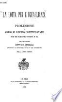 La lotta per l'uguaglianza
