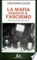 La mafia durante il fascismo