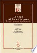 La magia nell'Europa moderna