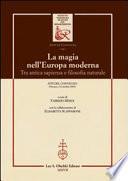 La magia nell'Europa moderna