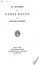 La Maniera Di Farsi Ricco