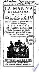 La manna dell'anima