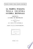 La Marina italiana nella seconda guerra mondiale