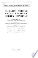 La Marina italiana nella seconda guerra mondiale: Navi militari