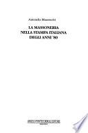 La massoneria nella stampa italiana degli anni '80