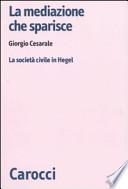 La mediazione che sparisce