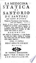 La medicina statica