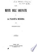 La mente dell'Aquinate e la filosofia moderna