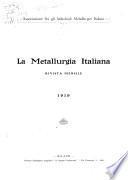 La Metallurgia italiana