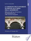 La missione dell'università di fronte alla sfida della modernità