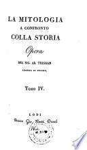 La mitologia a confronto colla storia