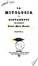 La mitologia pei giovanetti di Antonio Maria Durante