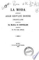 La moda appello alle giovani donne cristiane diretto da Maria Di Gentelles