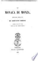 La monaca di Monza storia del secolo 17. di Giovanni Rosini