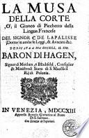 La musa della corte, o, il givoco di picchetto della lingua Francese