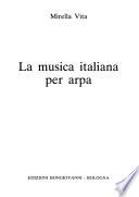 La musica italiana per arpa