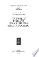 La musica italiana per orchestra nell'Ottocento