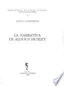 La narrativa di Aldous Huxley