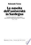 La nascita dell'università in Sardegna
