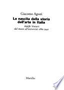 La nascita della storia dell'arte in Italia