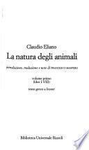 La natura degli animali