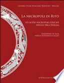 La necropoli di Rito ed altre necropoli greche presso Ibla Heraia