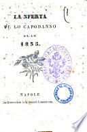 La nferta pe lo capodanno de lo 1835