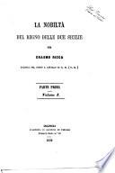 La nobiltà del Regno delle Due Sicilie per Erasmo Ricca