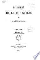 La nobiltà del Regno delle Due Sicilie per Erasmo Ricca