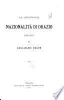 La originaria nazionalità di Orazio dimostrata da Guglielmo Braun