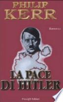 La pace di Hitler
