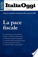 La pace fiscale