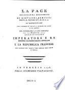 La Pace. Melodramma eroicomico