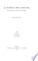 La parola del passato