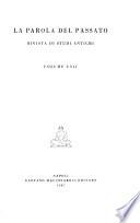 La Parola del passato