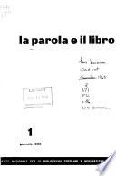 La Parola e il Libro