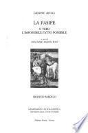 La Pasife, o vero, l'impossibile fatto possibile